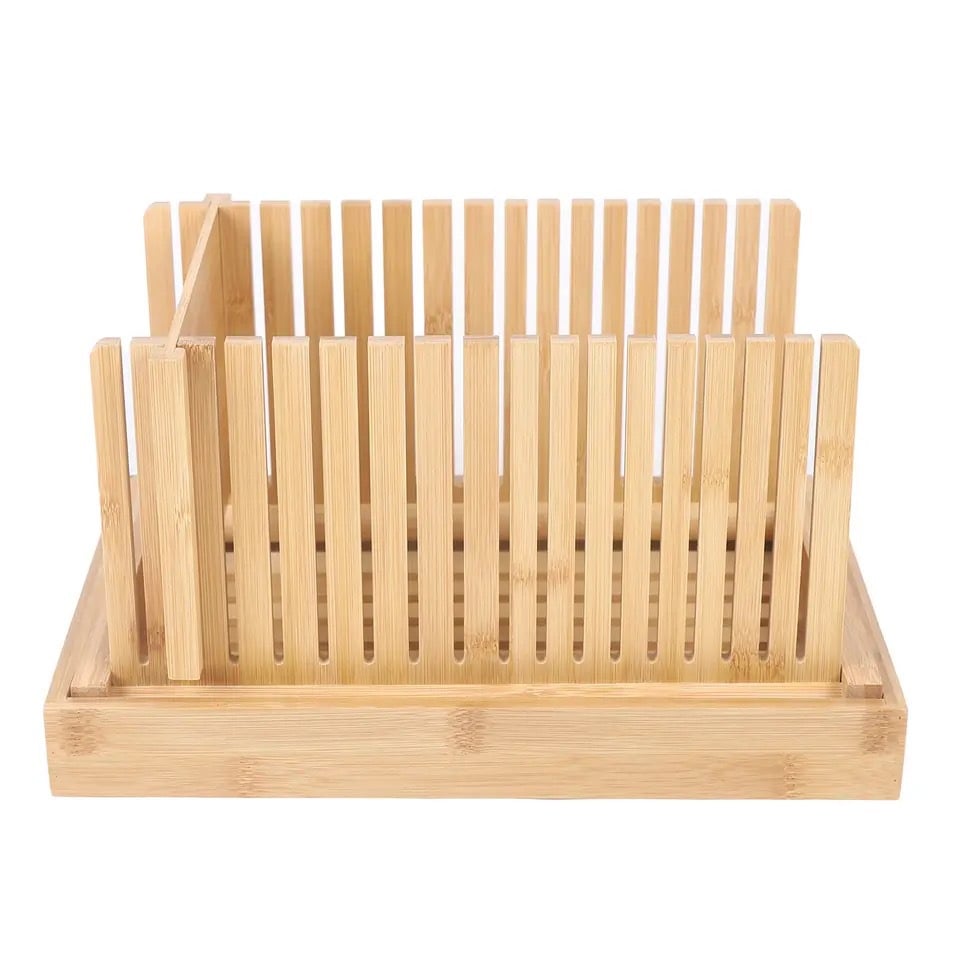 Bread Slicer with Adjustable Guide(Knife not included) 🍞✨