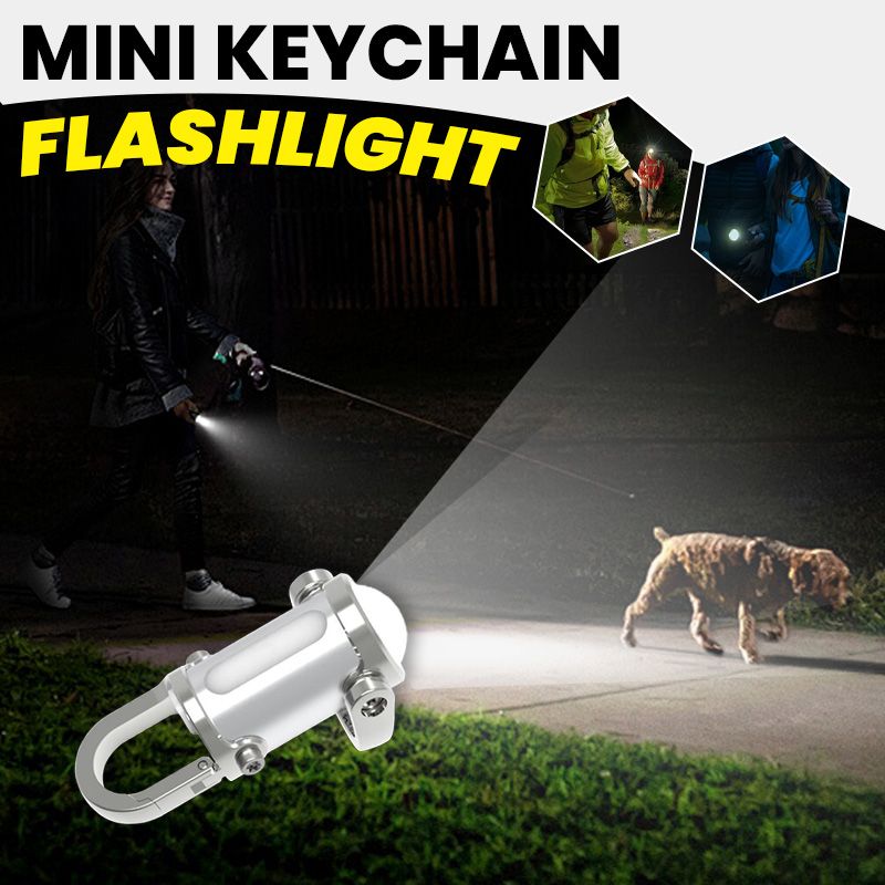 🎁Just $6 each🎁1200LM Super Bright Mini Keychain Flashlight Waterproof