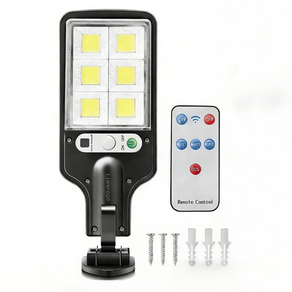 Powerful Solar Street Light for Outdoor Security & Illumination