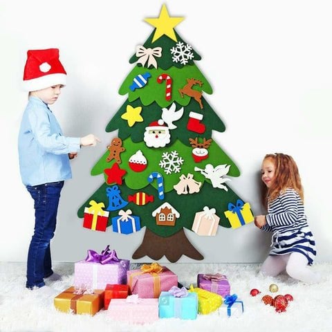🎁DIY Filz-Weihnachtsbaum-Set