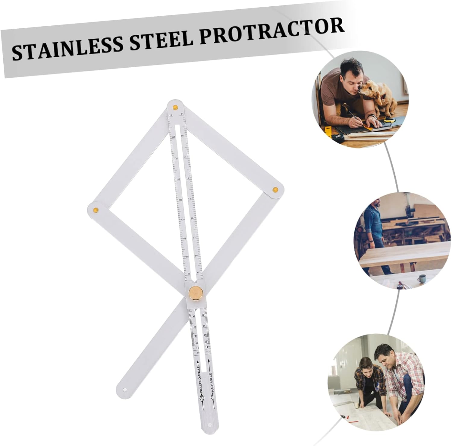 Precision Multi-Angle Measuring Ruler