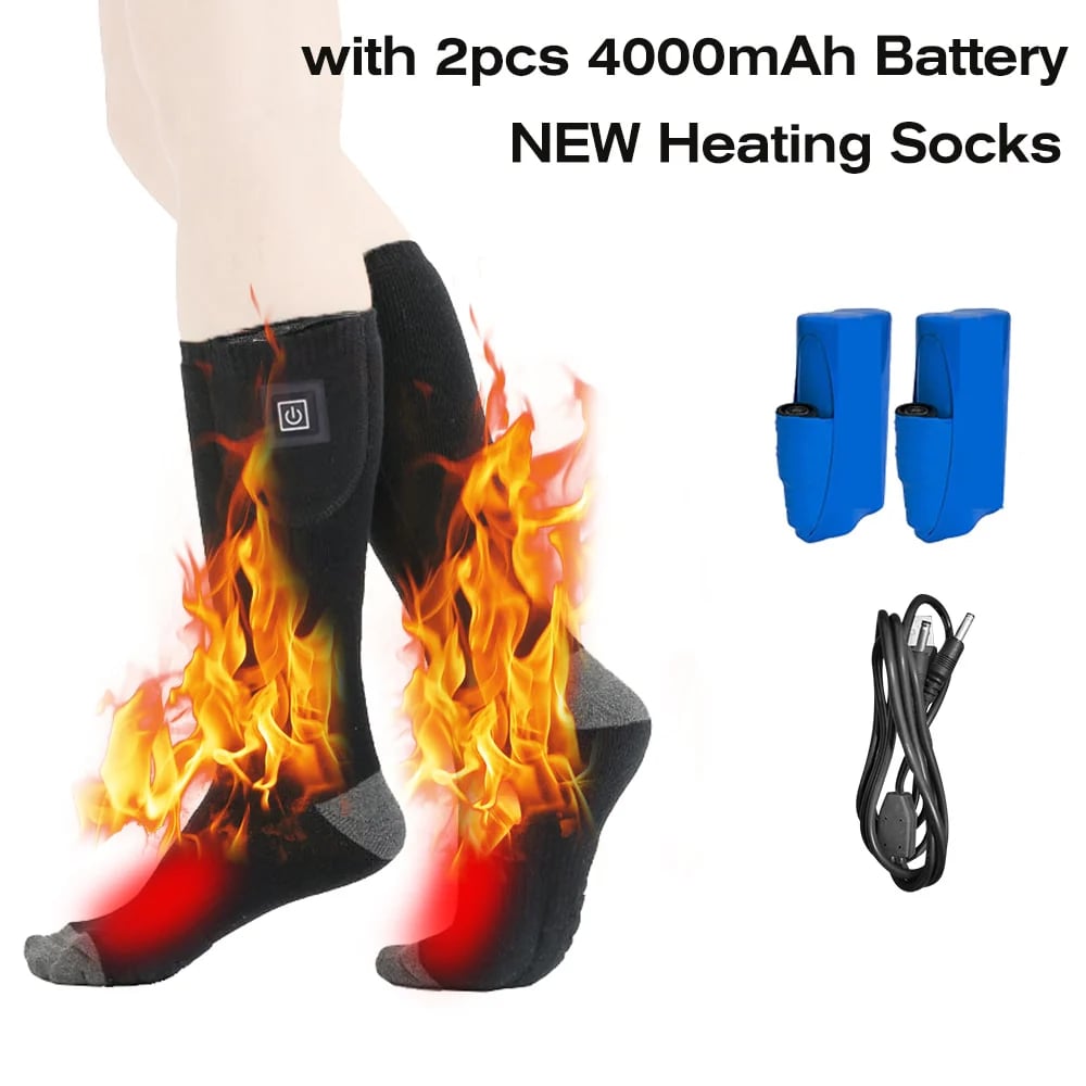 ❄️ Heated Socks Rechargeable Electric Foot Warmer