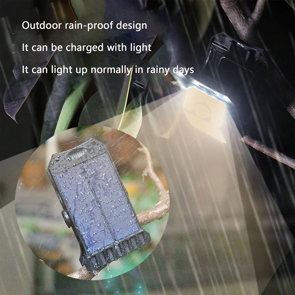 Outdoor solar garden lights and motion-activated lights 🌟