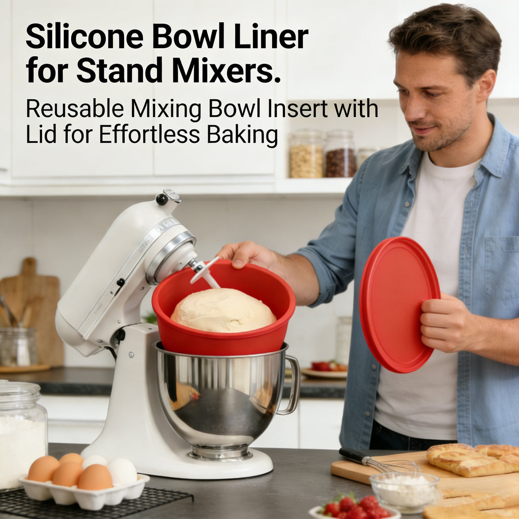 🥣 Silicone Bowl Liner for Stand Mixers