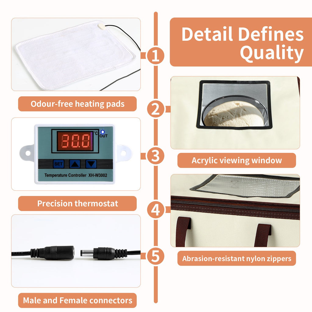 🍞Foldable Proofing Bread Fermentation Box