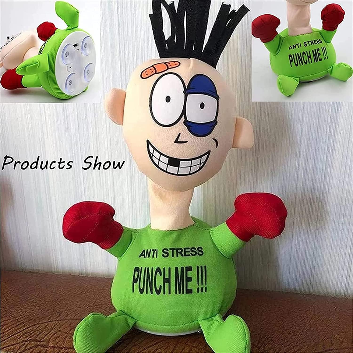 😜 Punch Me Screaming Doll – Creative Emotion Plush Toy for Stress Relief