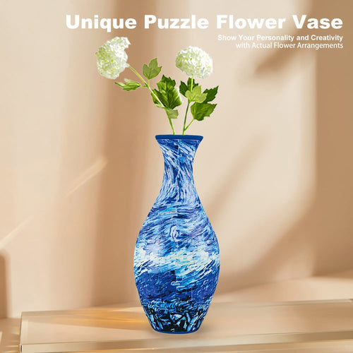 3D Puzzle Vase  – Ideal Gift for Craft Enthusiasts