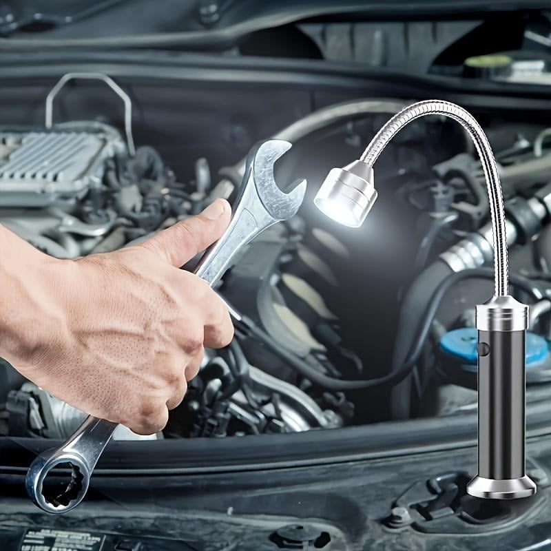 LED Grill Light with 360° Flexible Gooseneck & Magnetic Base