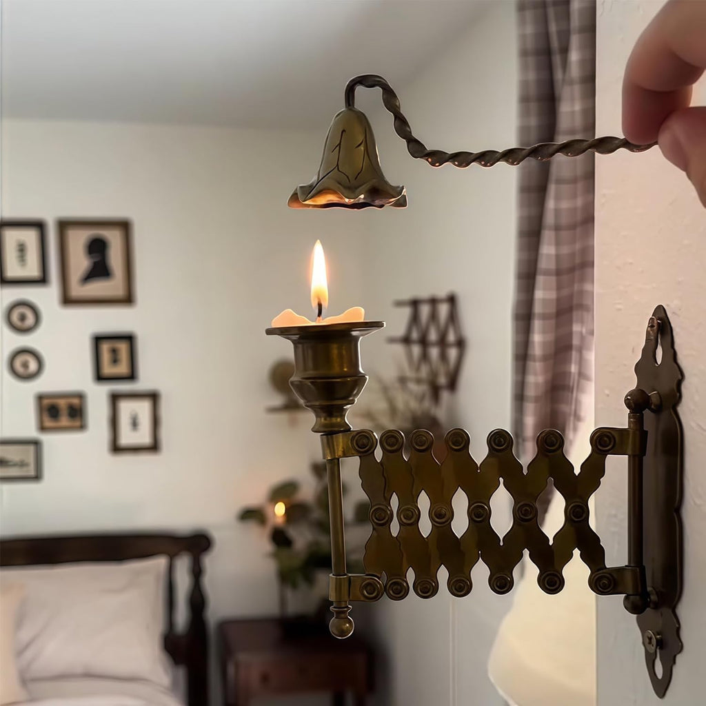 Extendable Vintage Taper Candle Holder