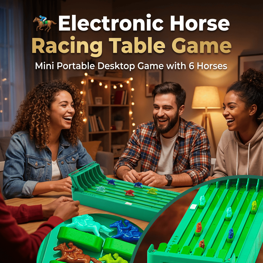 🏇 Electronic Horse Racing Table Game