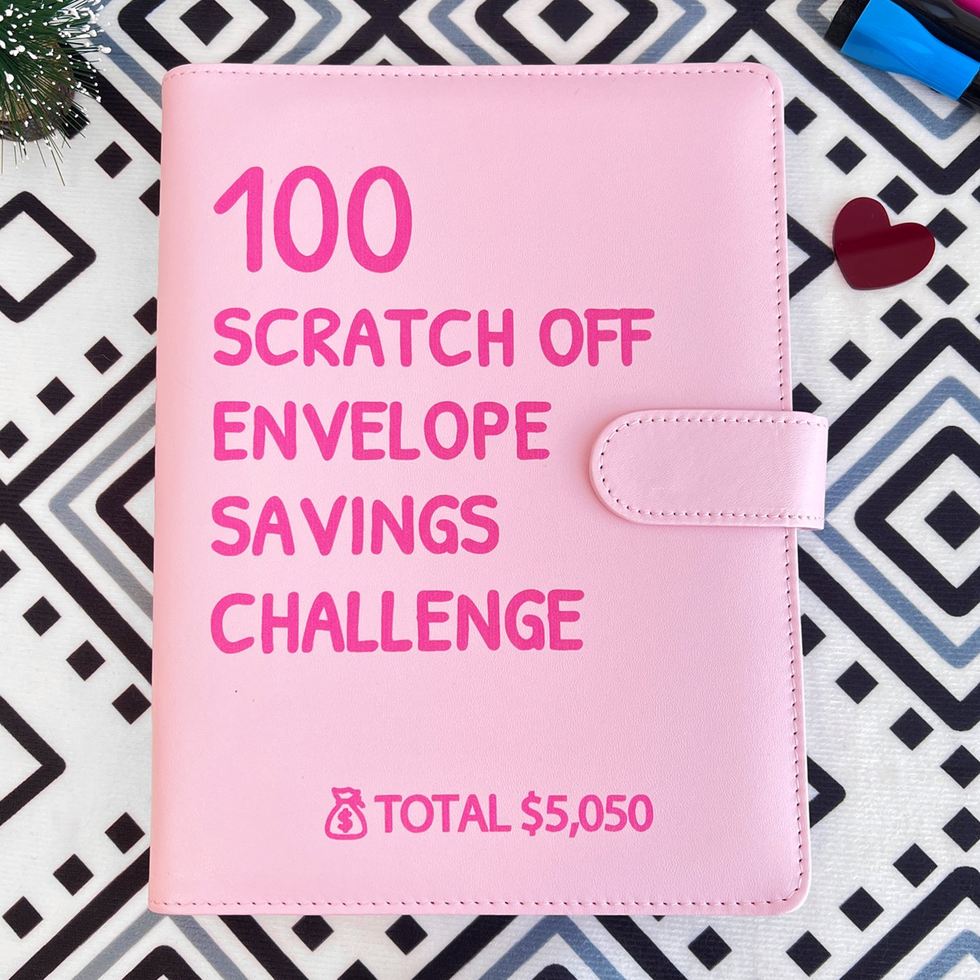✉️ 100 Envelope Challenge Binder