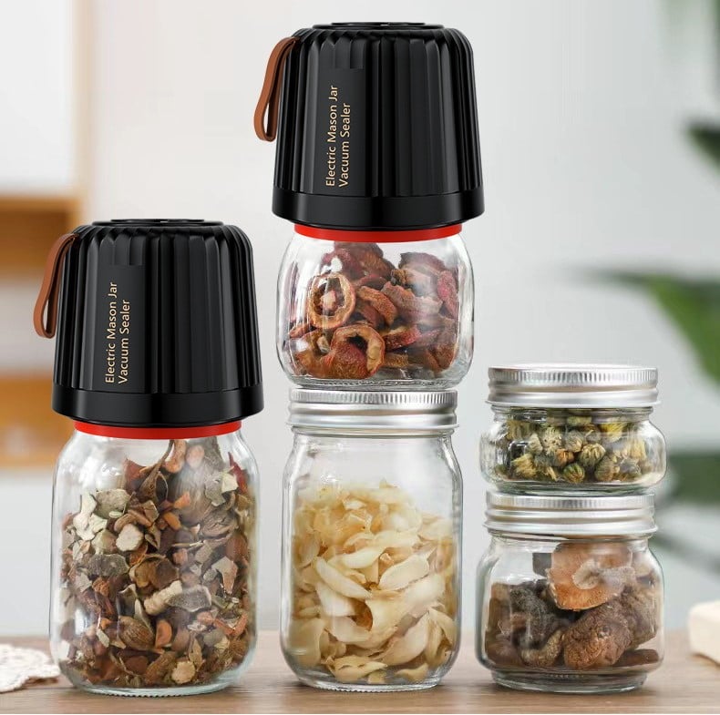 Electric Mason Jar Vacuum Sealer Kit🥗