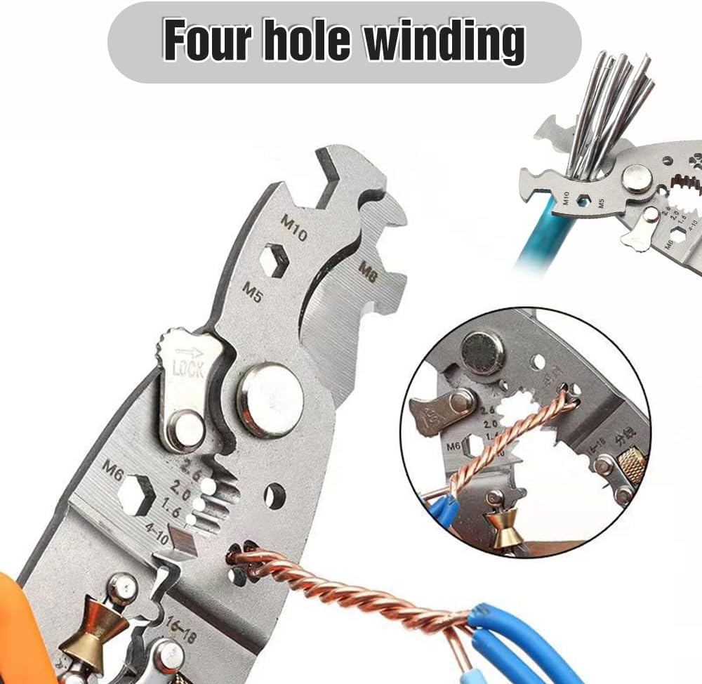 Multifunctional Wire Stripper Crimping Pliers