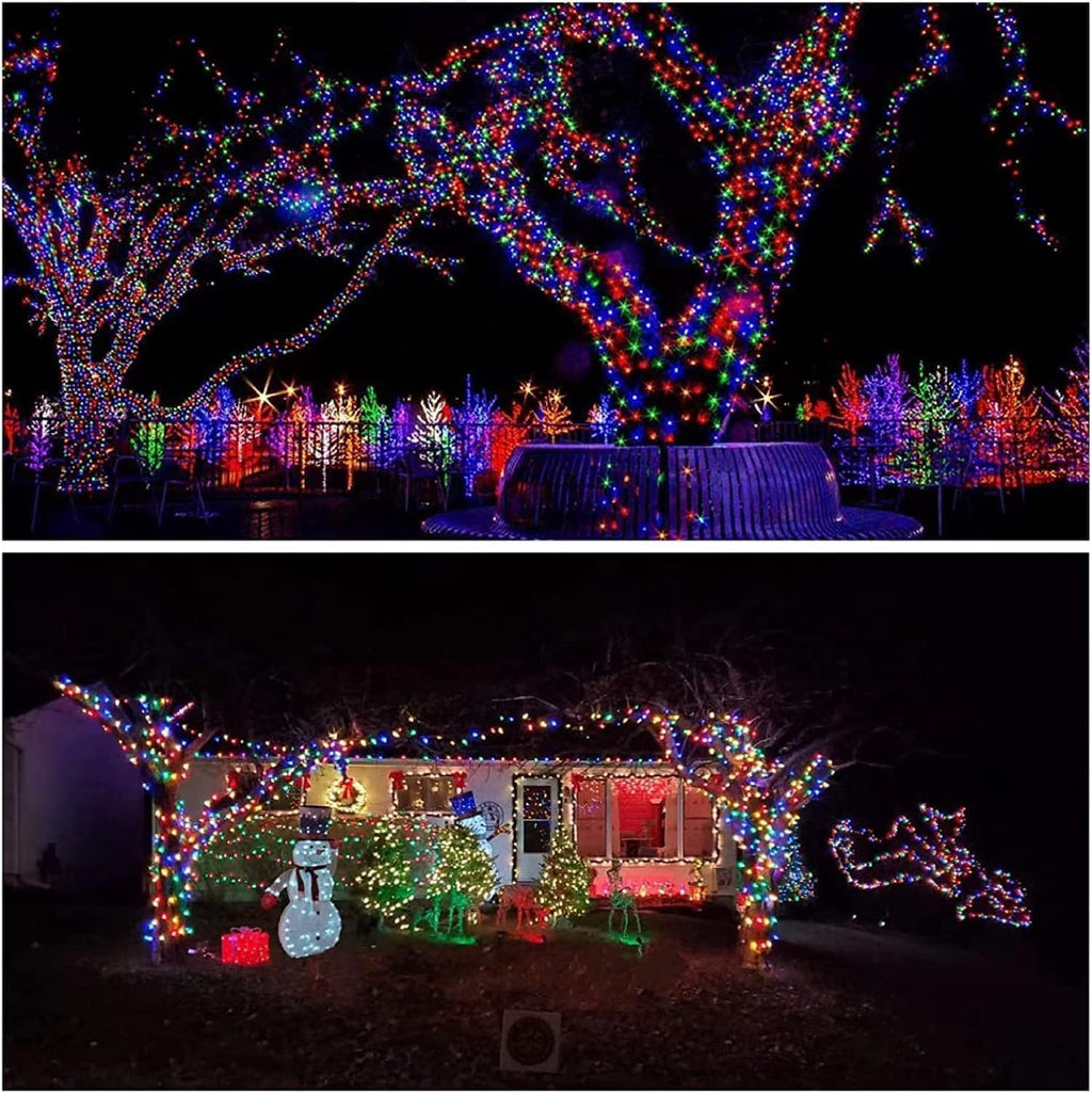 Solar Christmas Lights, 105 ft 300 LED