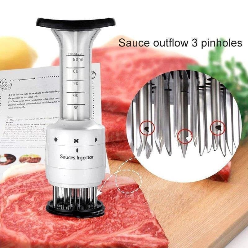 ✨BUY 2 FREE SHIPPING 🎁Stainless Steel Marinade Meat Injector