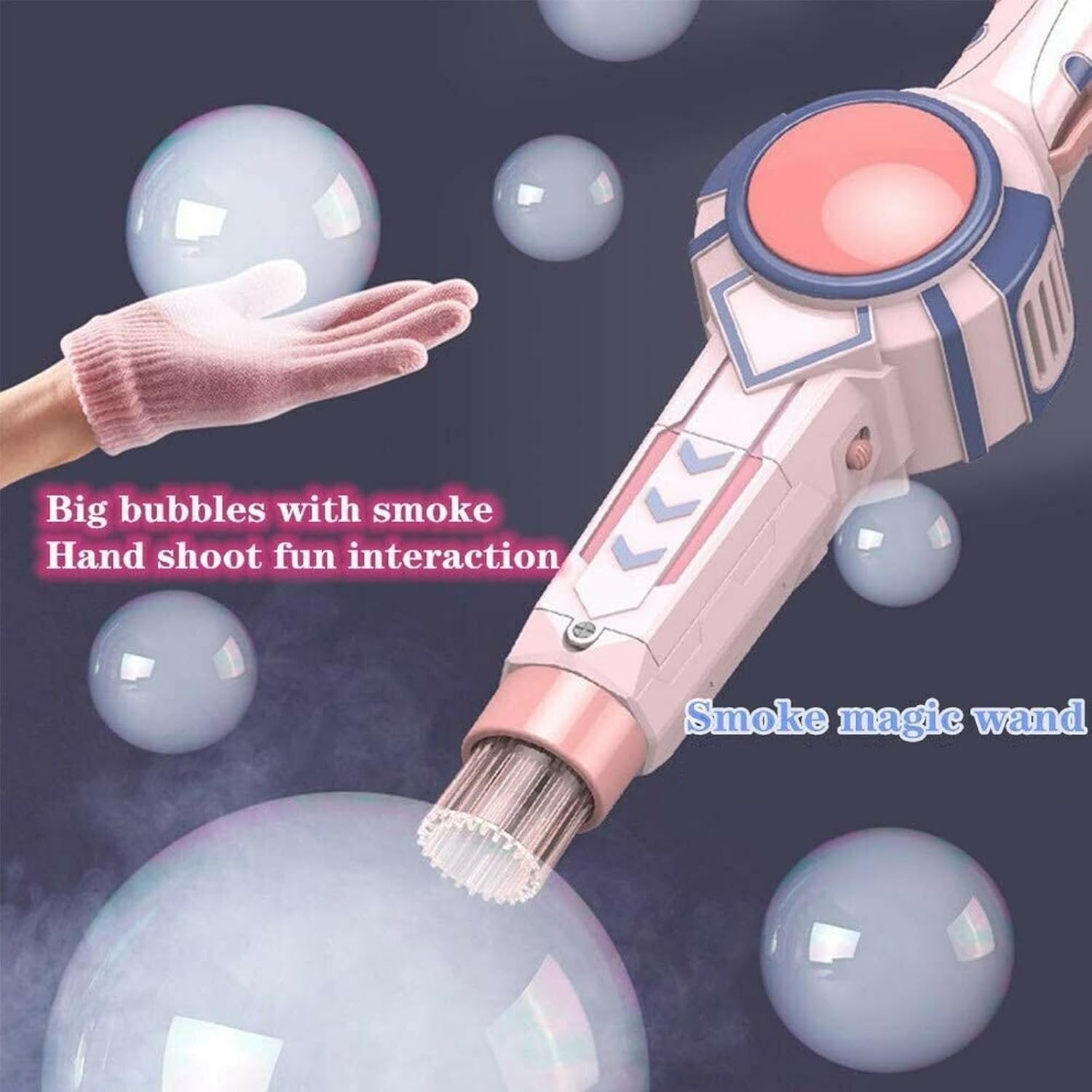 🎉 Magical Smoke Bubble Machine for Kids