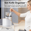 Slot Knife Organizer – Multi-Purpose Kitchen Storage Holder 🔪✨