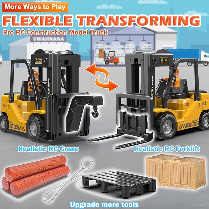 🚧 Ultimate RC Construction Vehicle Collection 🚜 Forklifts, Excavators, Dump Trucks, Cranes & More! 🚛