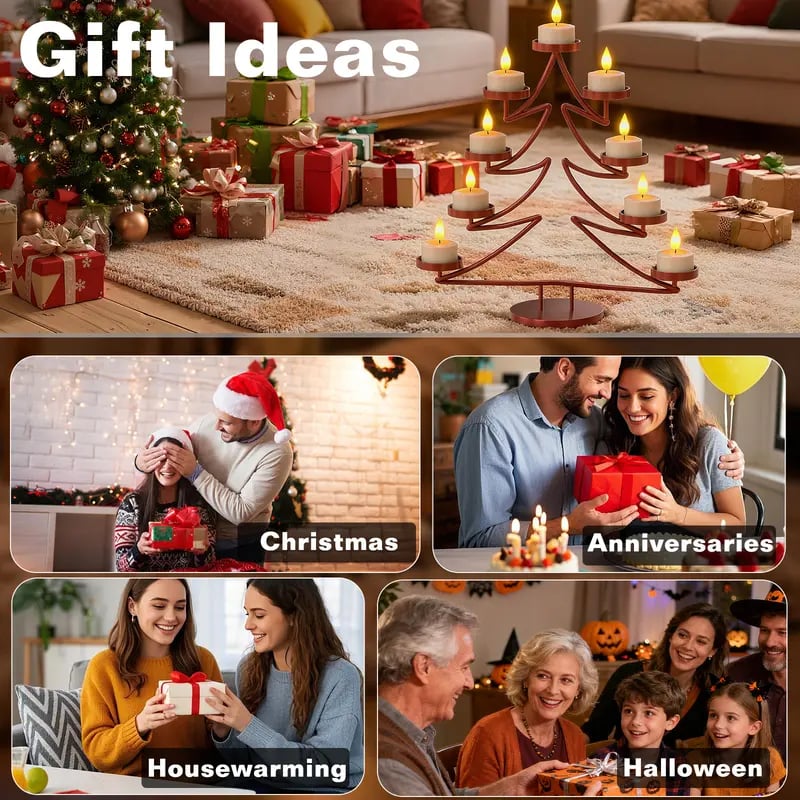 🔥 The Last Tea Lights You’ll Ever Need (6 Pack)— Rechargeable, Realistic & Remote-Controlled!