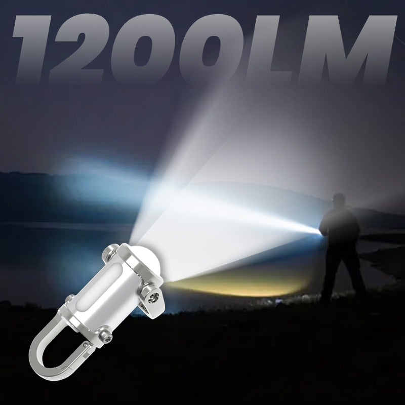 🎁Just $6 each🎁1200LM Super Bright Mini Keychain Flashlight Waterproof