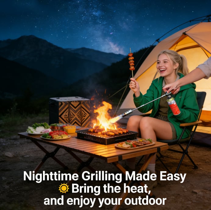 🔥Portable Detachable Butane Burner - Perfect for Outdoor Adventures