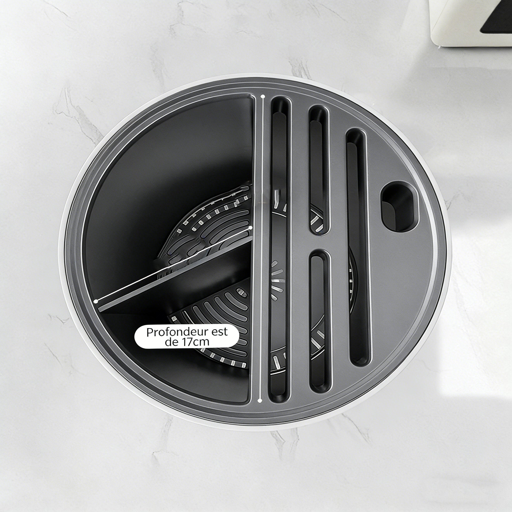 Slot Knife Organizer – Multi-Purpose Kitchen Storage Holder 🔪✨