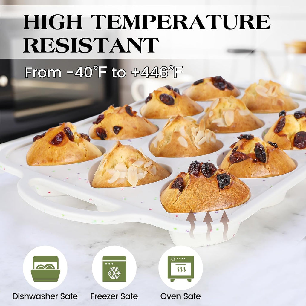 Silicone Deep Cake Mold for Egg-Based Pastries🧁