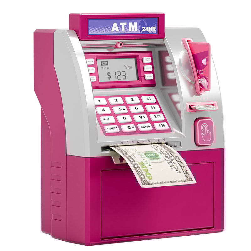 💰ATM Savings Bank for Real Money: The Ultimate Money Management Machine for Adults & Kids