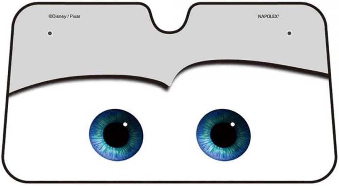 Cartoon Eyes Car Sun Shade for Windshield, Sun Shade Accessories Foldable