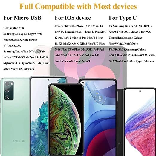 3 in 1 LED Flowing Charging Cable - Fast, Durable & Stylish!