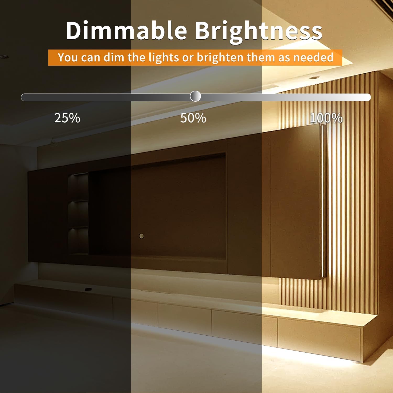 LED Strip Lights Dimmable - with Remote & App Control LED Strip Lights