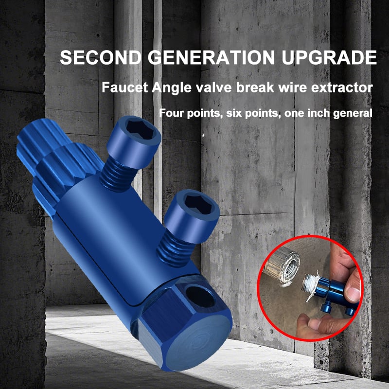 Faucet Installation and Disassembly Tool - Screw Extractor Set