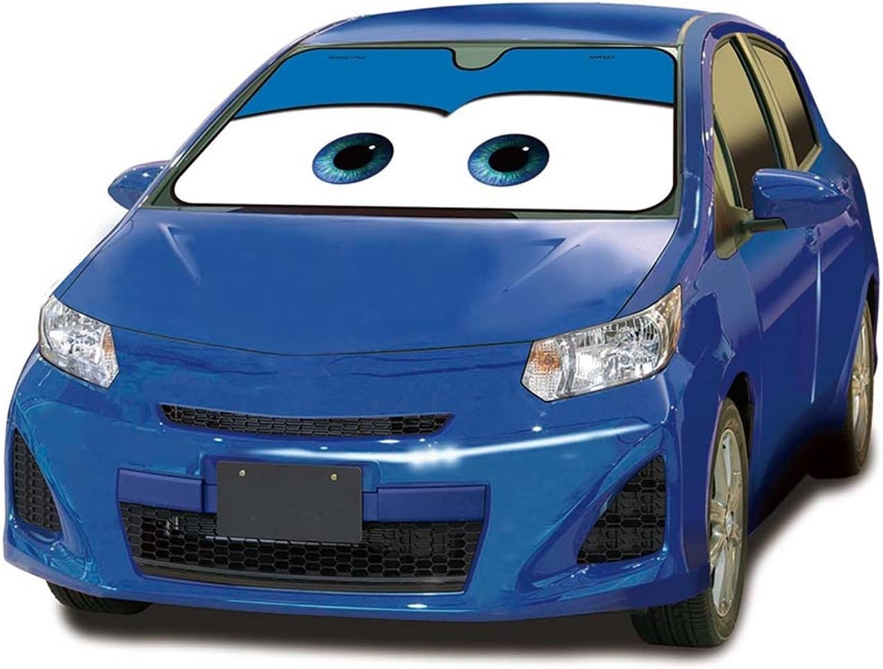 Cartoon Eyes Car Sun Shade for Windshield, Sun Shade Accessories Foldable