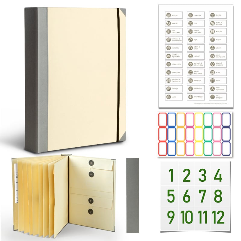 Document Organizer Binder for Important Papers 📁✨