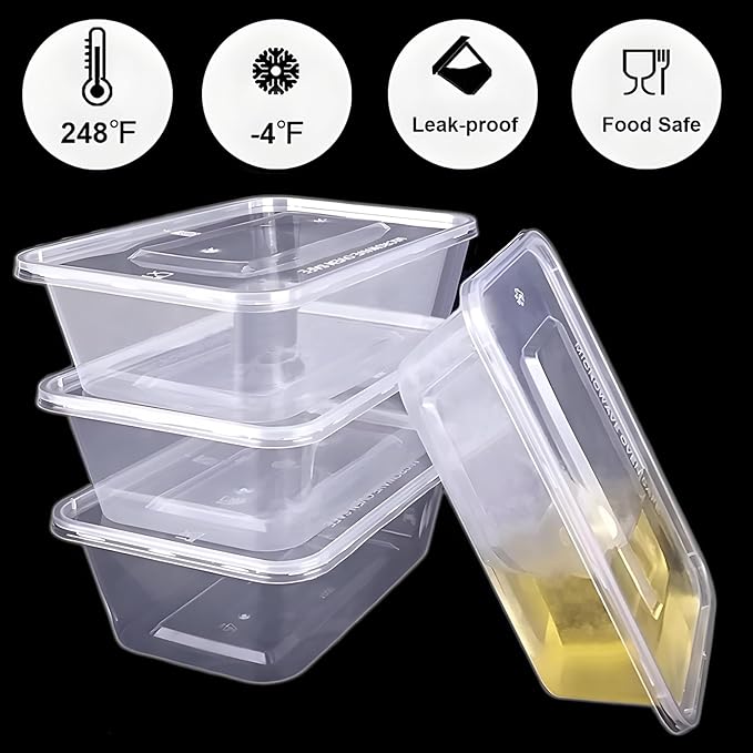 Large Disposable Food Prep Con
