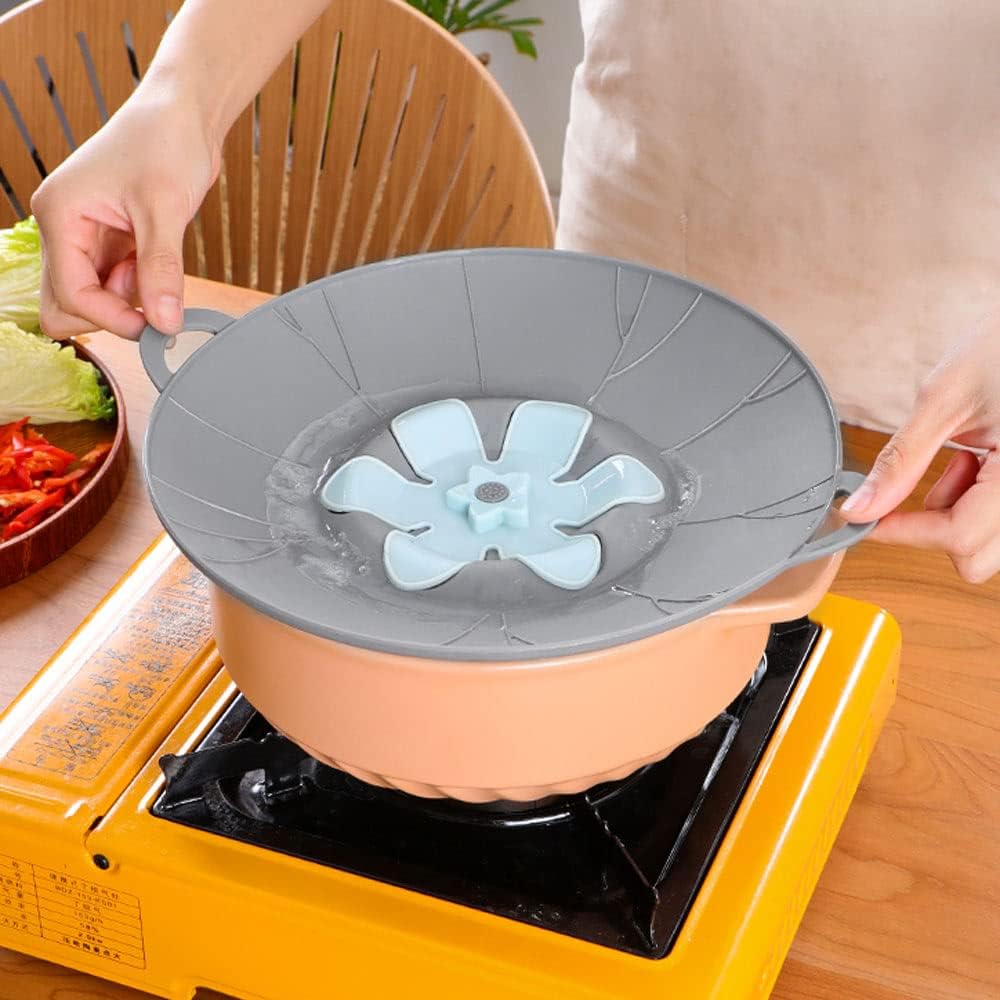 Anti-Overflow Silicone Lid for Pots and Pans