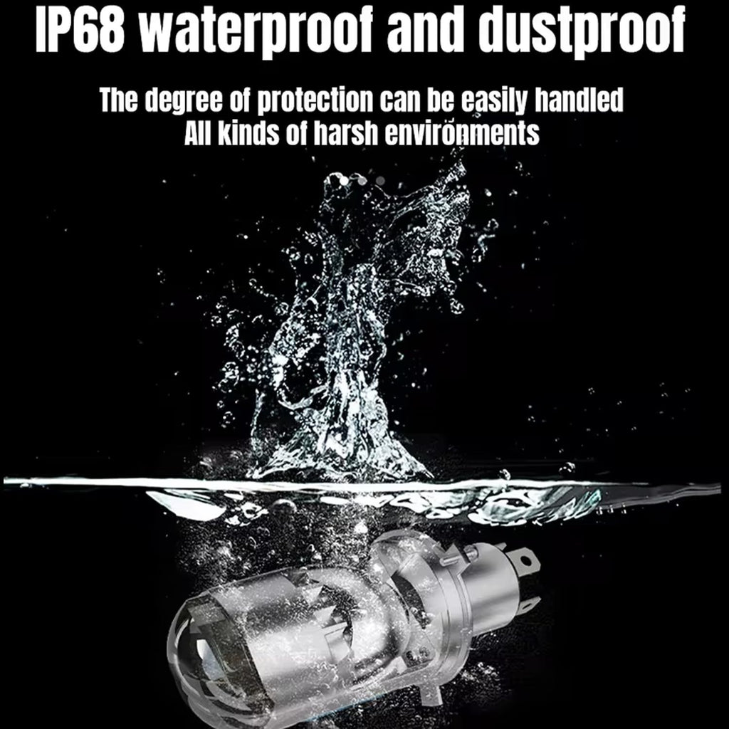 💡🚗Illuminate Your Drive with the U2 LED Lens Headlight