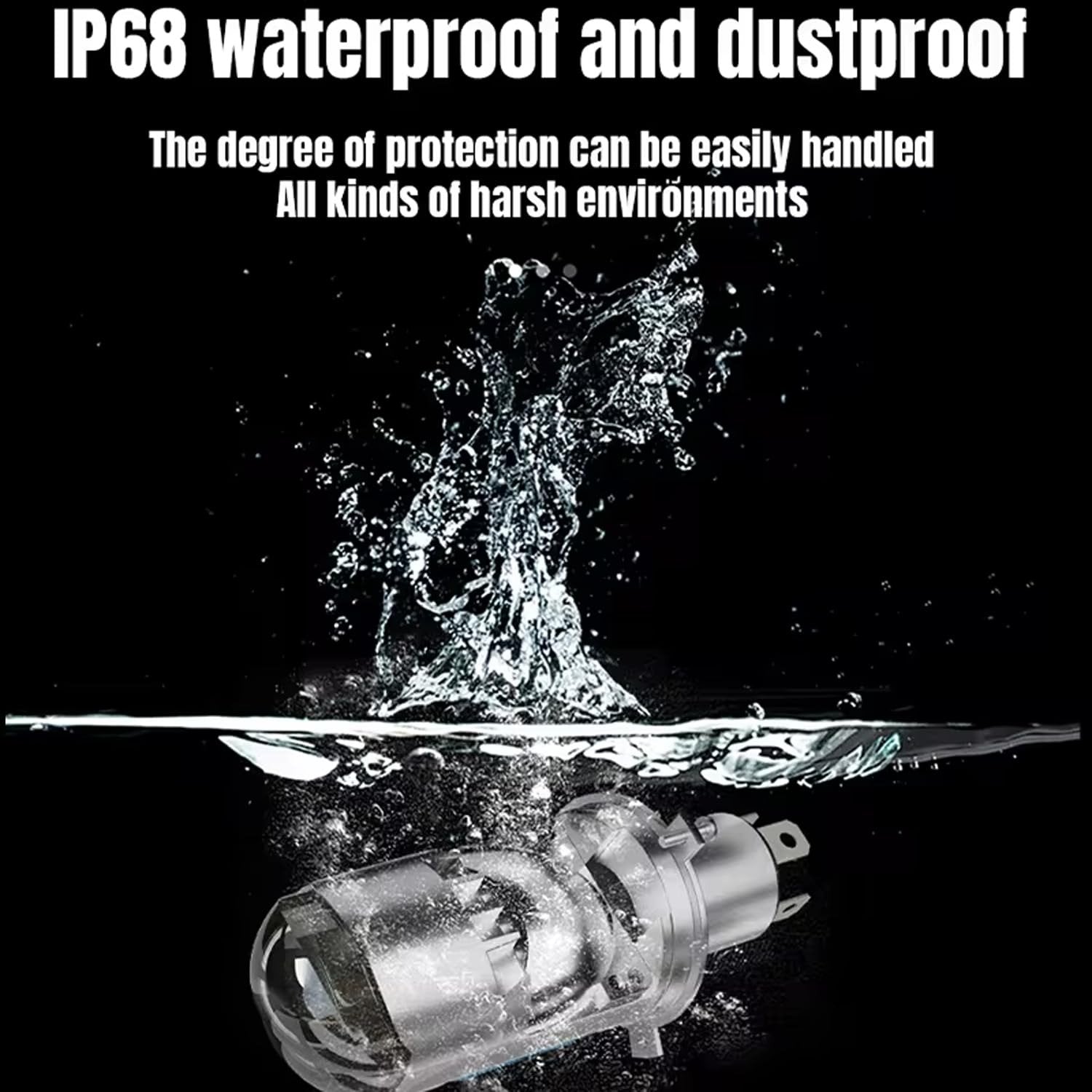 💡🚗Illuminate Your Drive with the U2 LED Lens Headlight