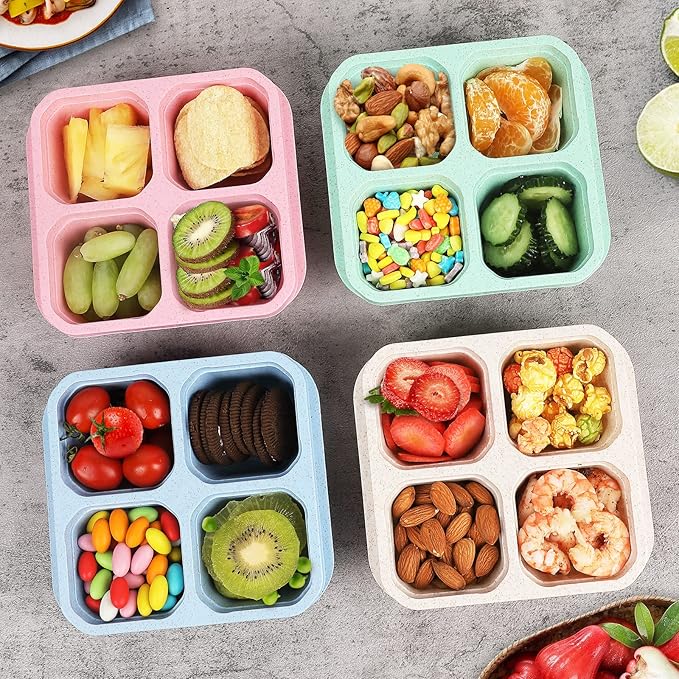 Bento Snack & Meal Prep Containers