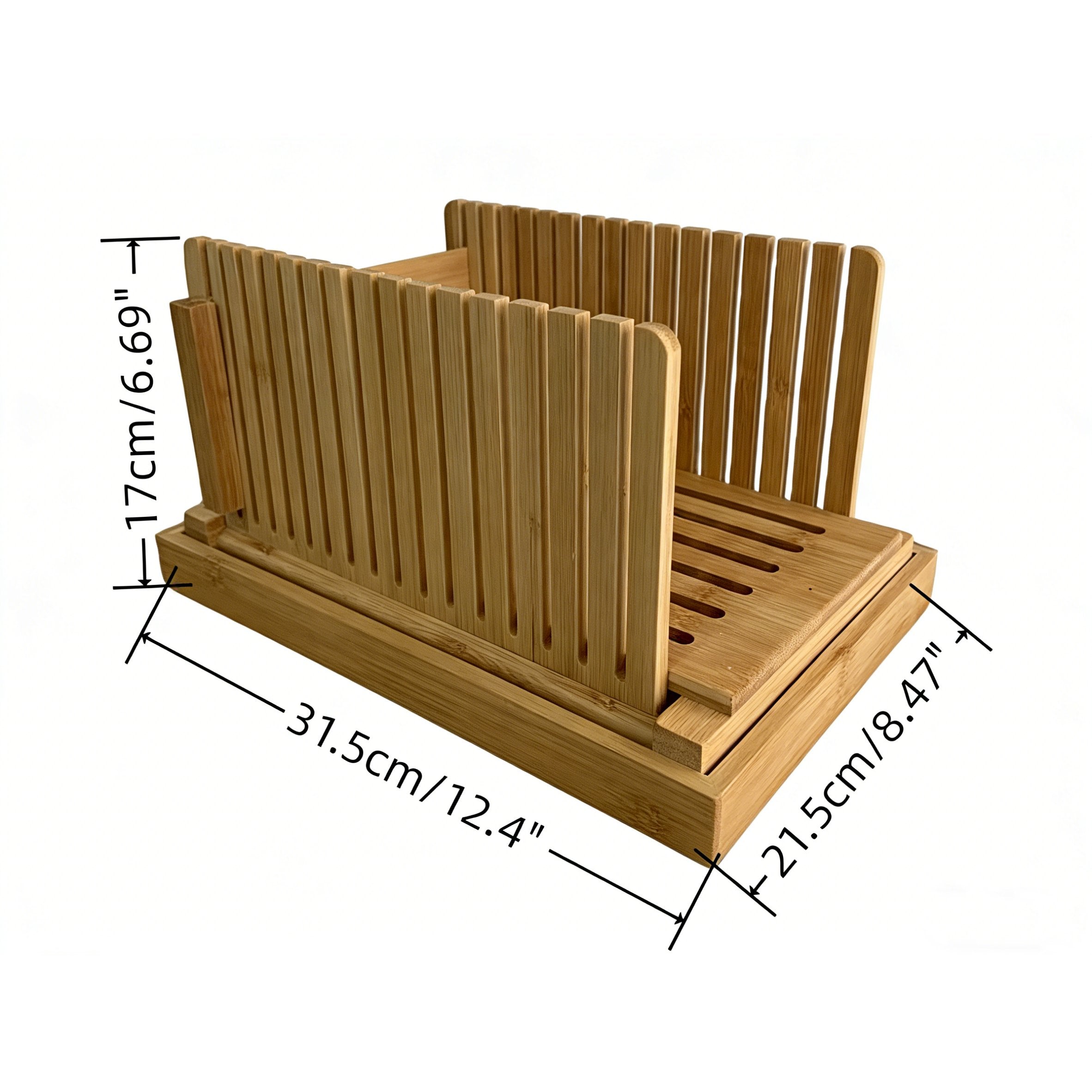 Bread Slicer with Adjustable Guide(Knife not included) 🍞✨