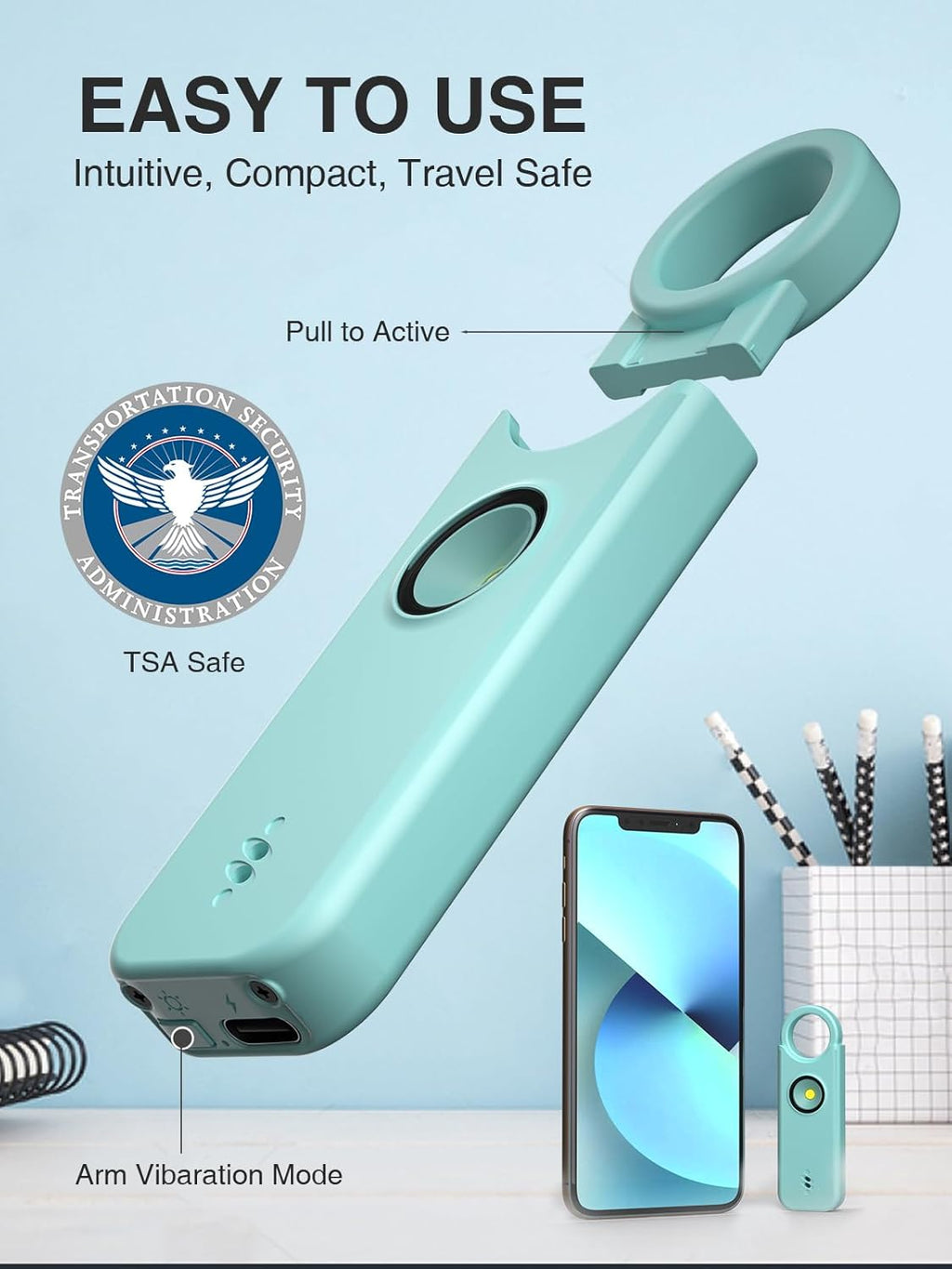 Personal Alarm - Dual Alarm Modes