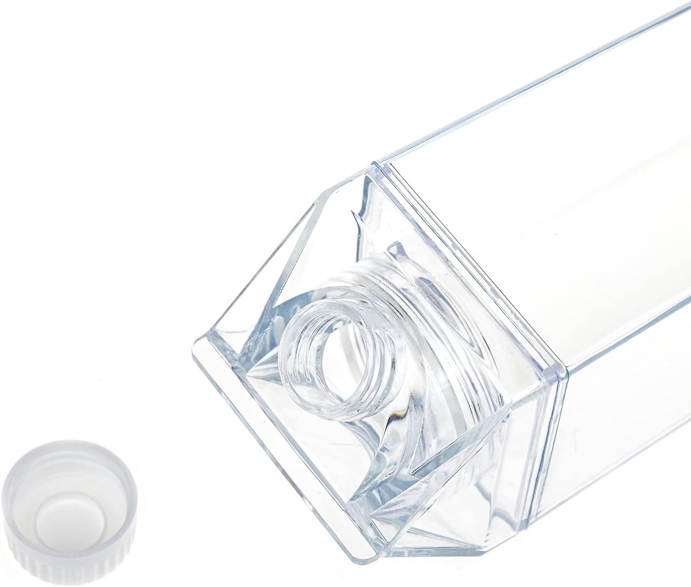 Clear Milk Carton Reusable Juice🥛
