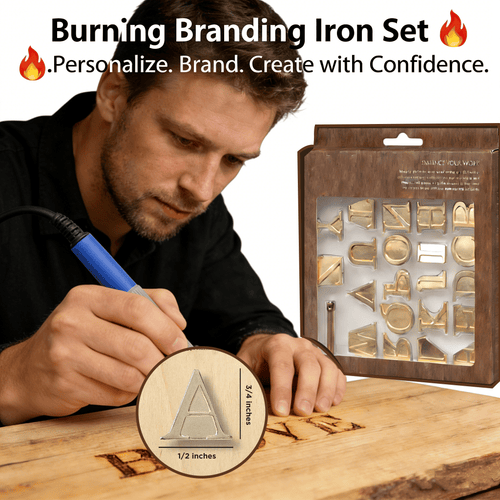 Burning Branding Iron Set  🔥