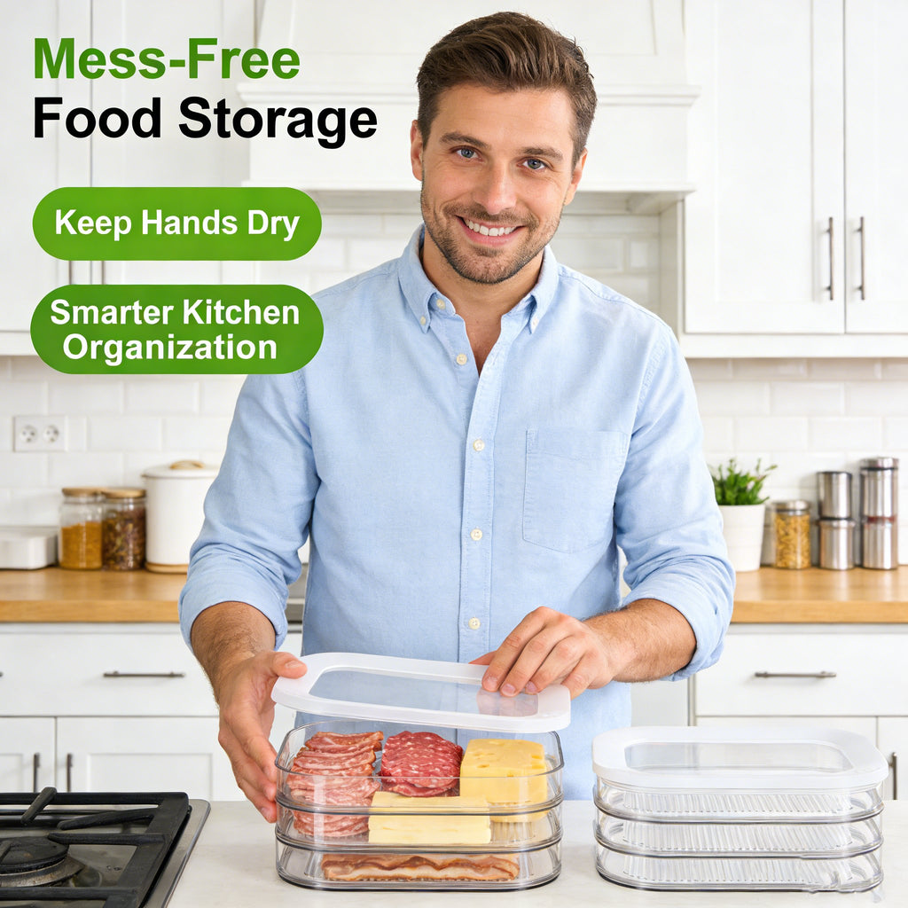 🥓 Deli Meat Container for Fridge