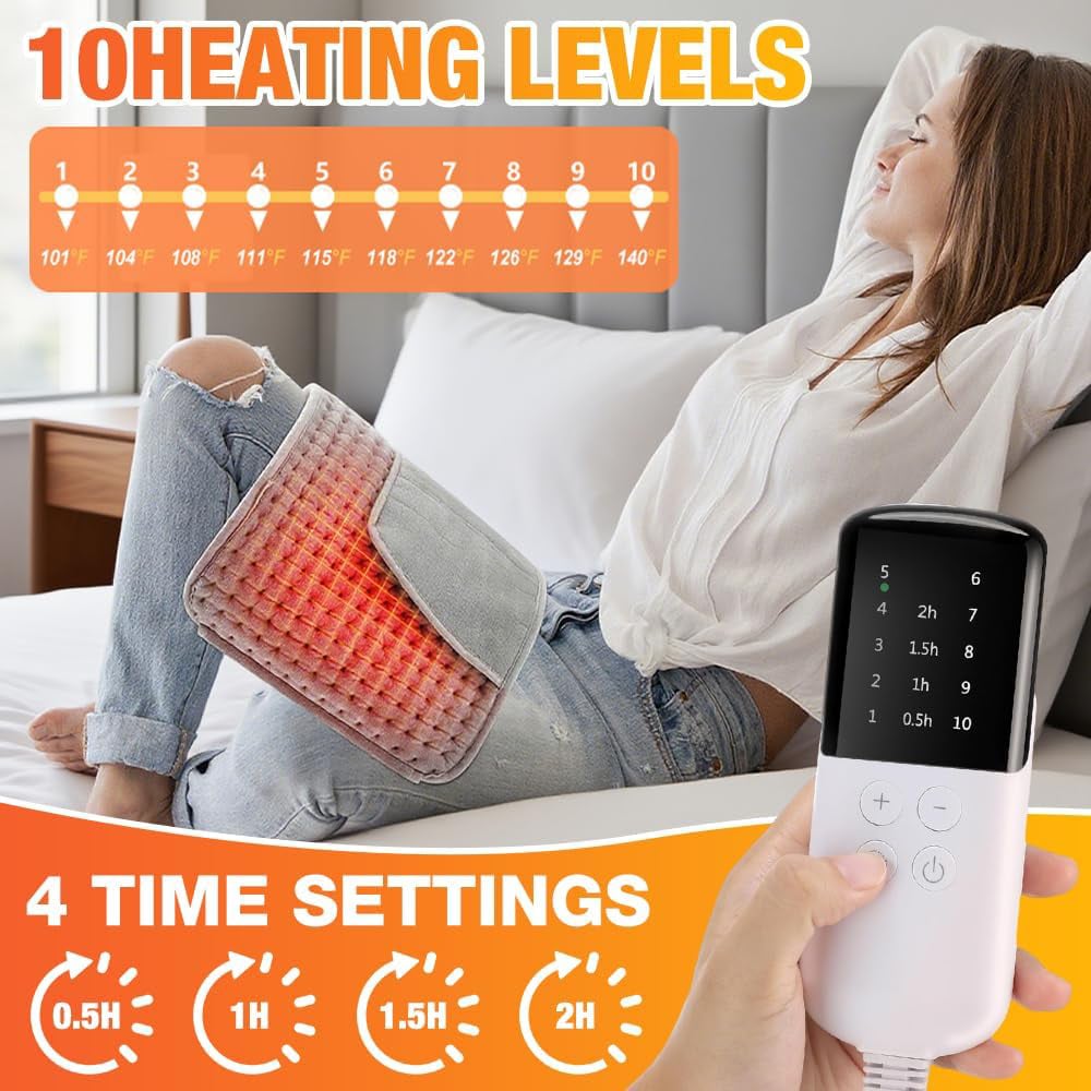 Electric Heat Belt for Back, Waist & Abdomen