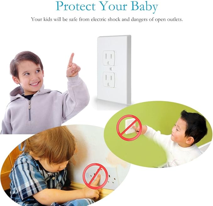 Safety Innovations Self-Closing Babyproof Outlet Covers