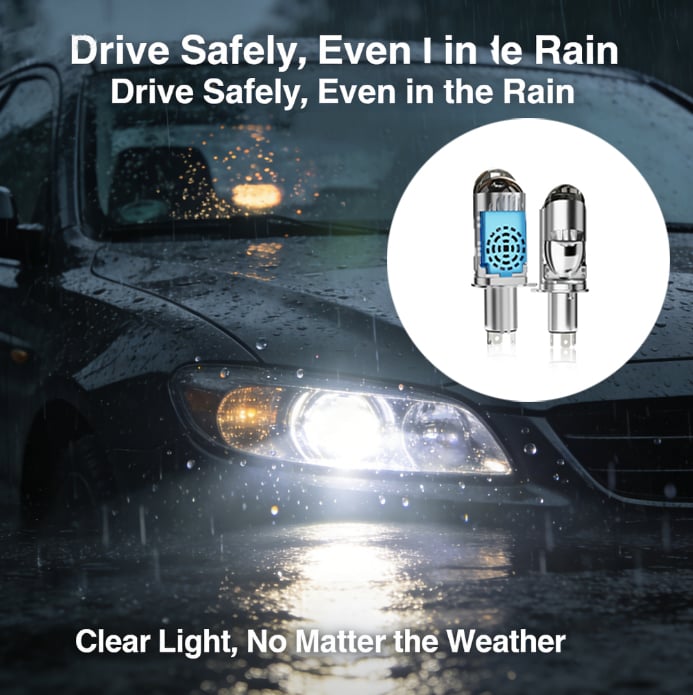 💡🚗Illuminate Your Drive with the U2 LED Lens Headlight