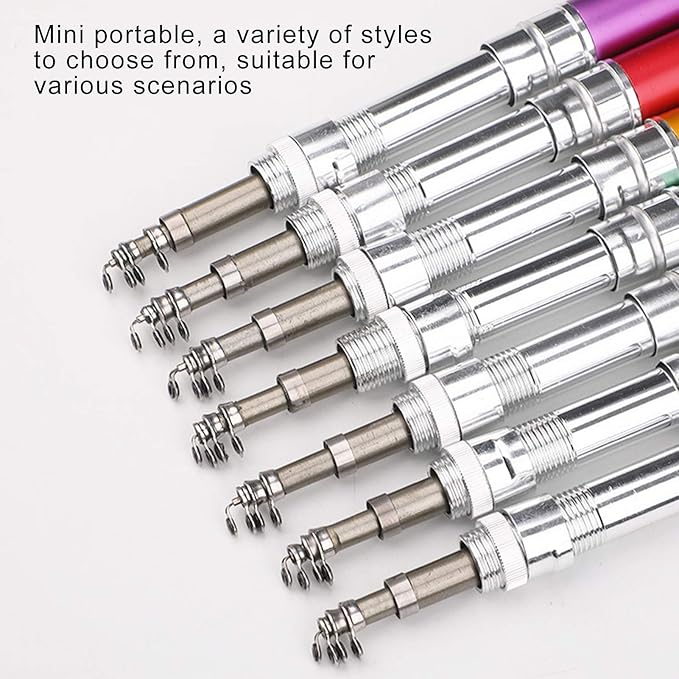 Portable Pen-Shaped Fishing Rod Combo Set with Telescopic Reel – Lightweight & Compact Fishing Gear