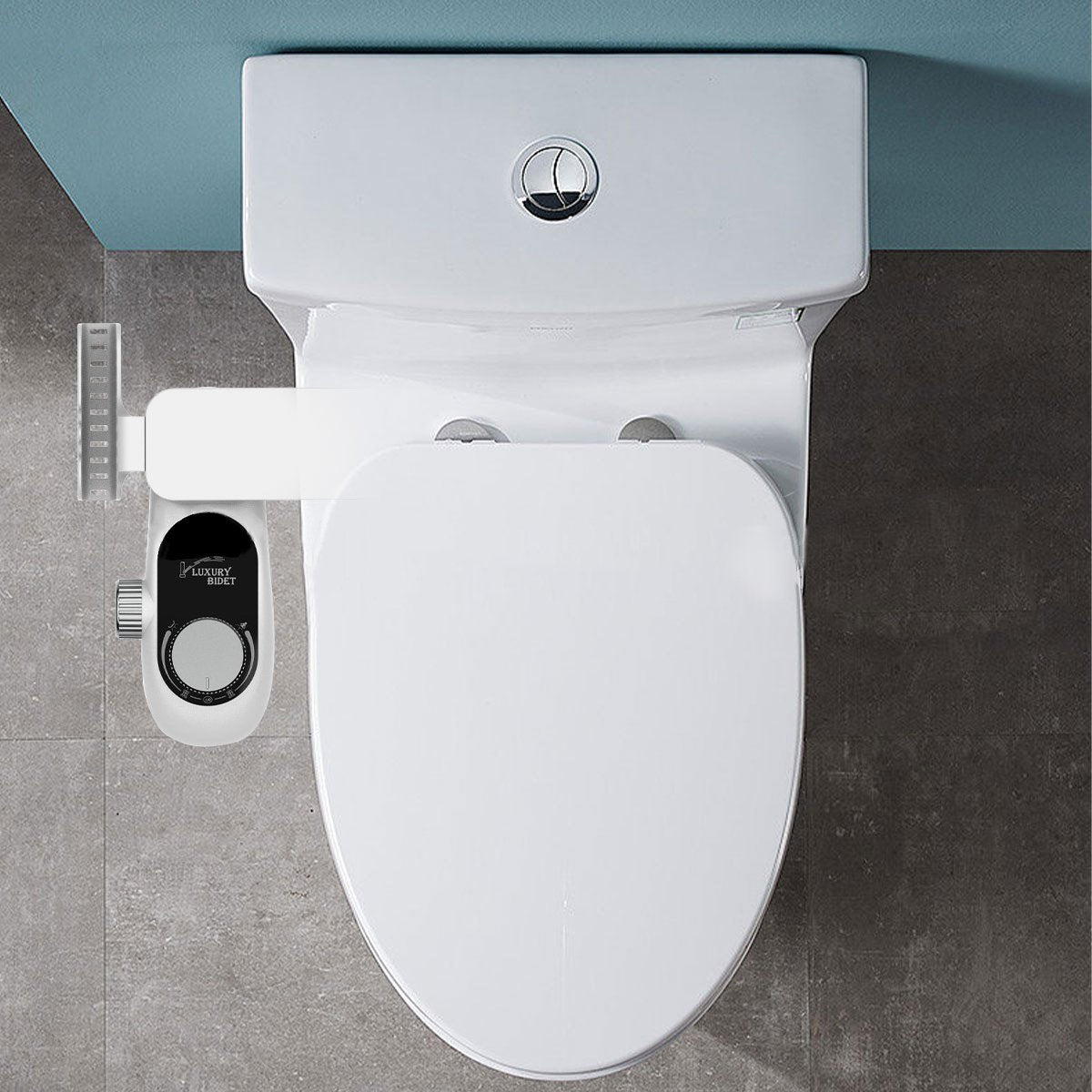 Bidet Toilet Attachment – Adjustable Water Pressure & Dual Nozzle Design for Effective Cleaning