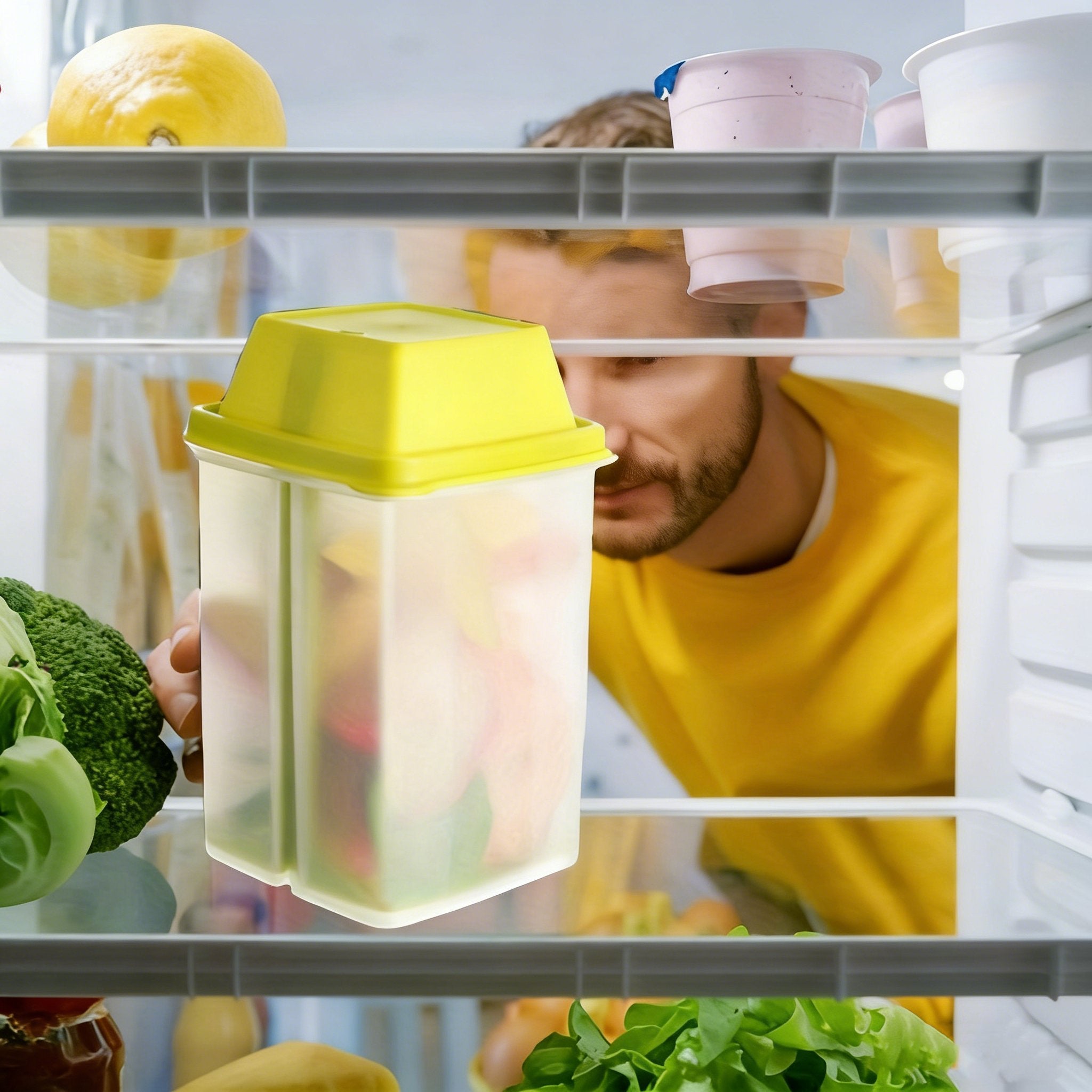 🥒 Pickle Storage Containers with Lift-Up Strainer